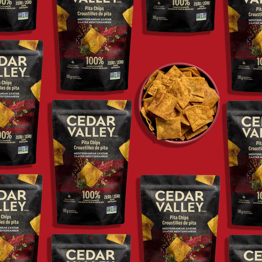 Mediterranean Za'atar Pita Chips